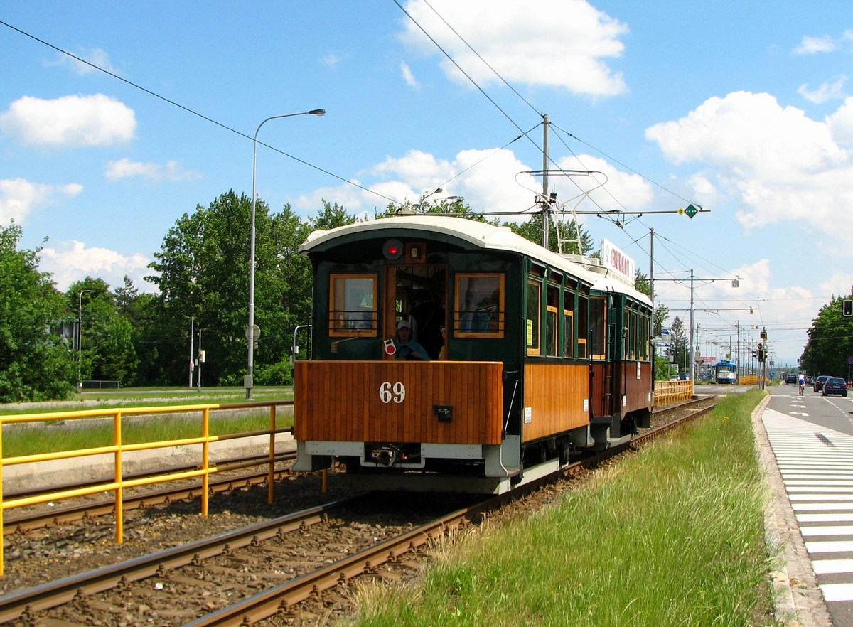 Острава, Двухосный прицепной Graz № 69