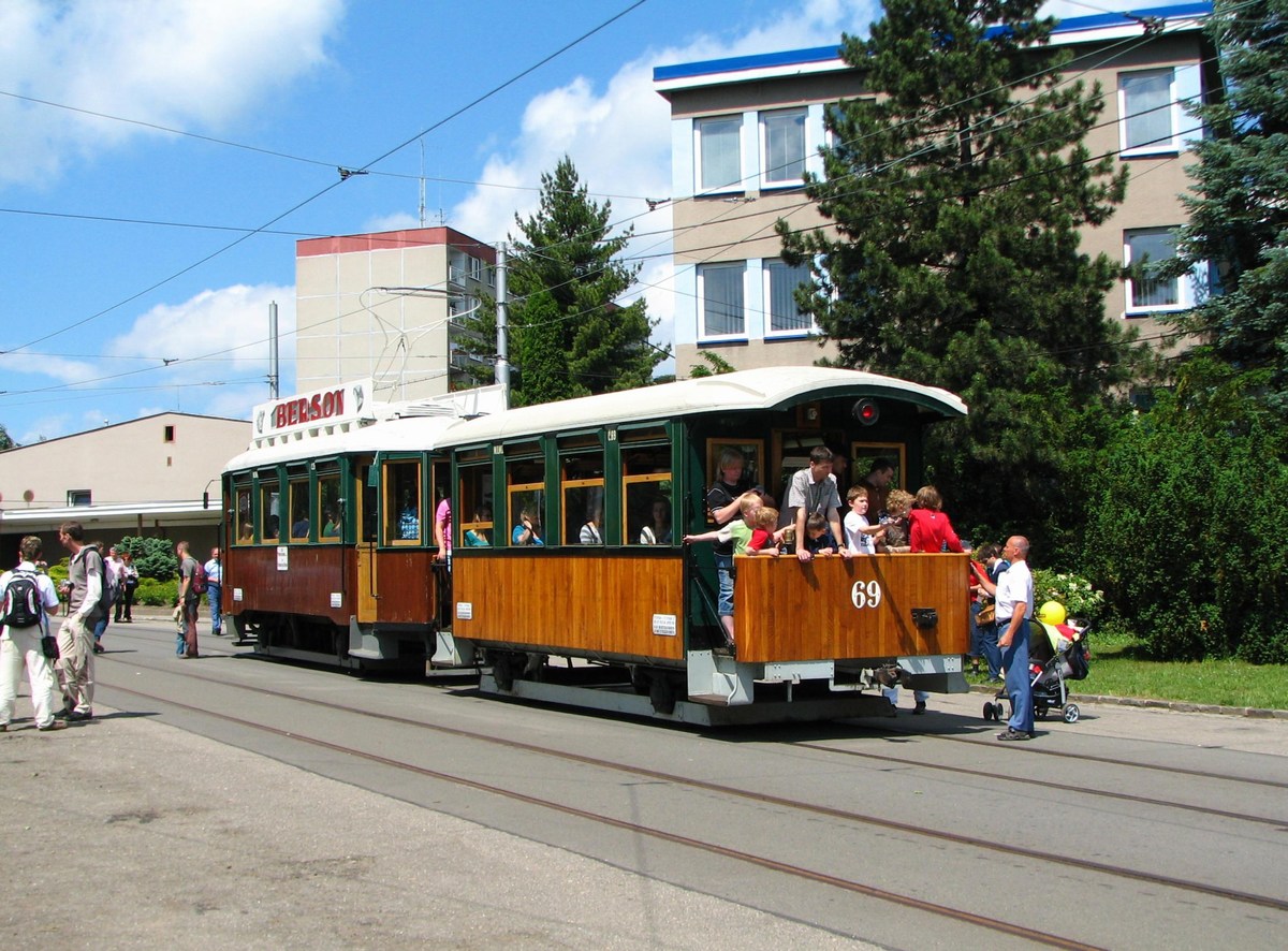 Острава, Двухосный прицепной Graz № 69