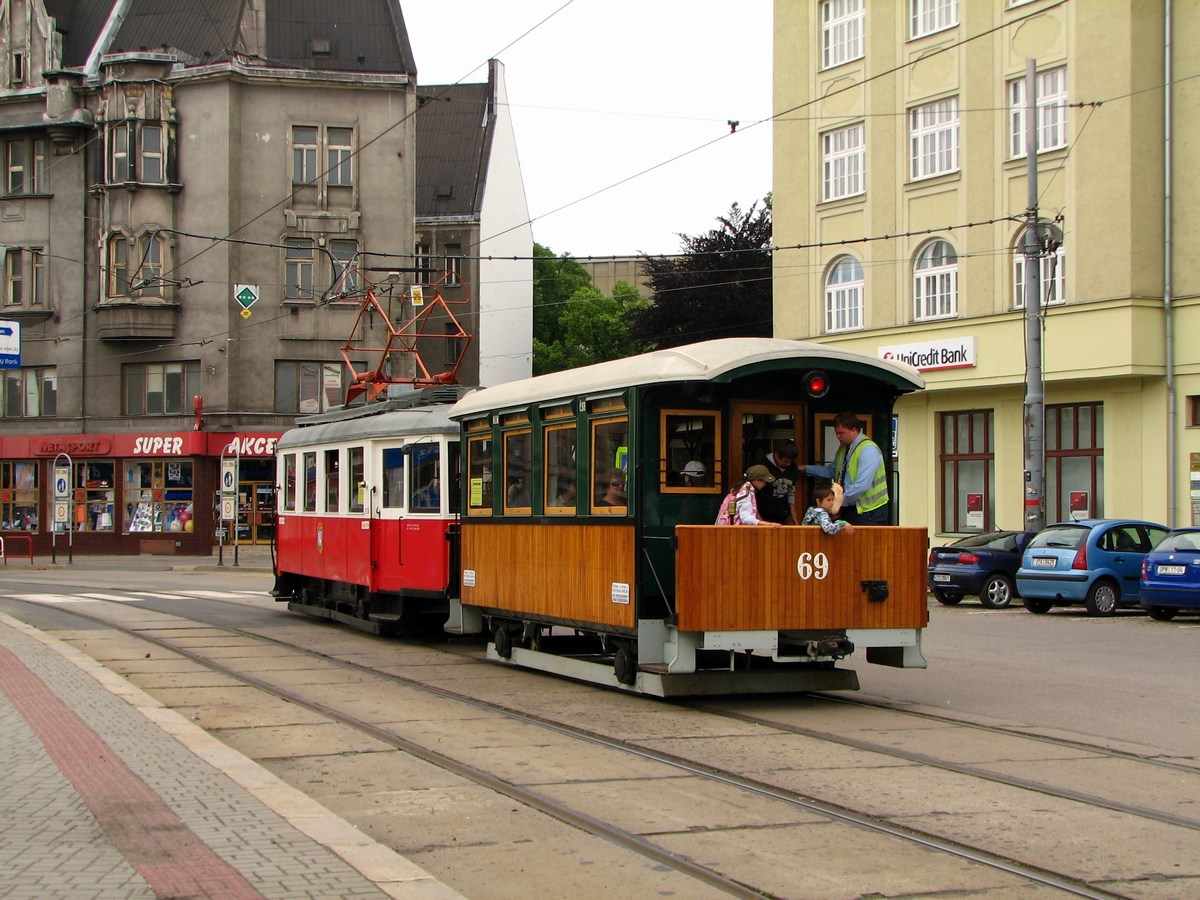 Ostrawa, Graz 2-axle trailer car Nr 69