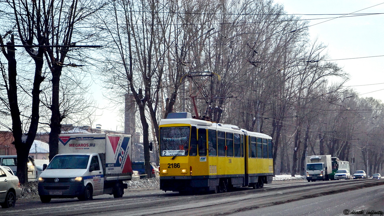 Новосибирск, Tatra KT4DM № 2186