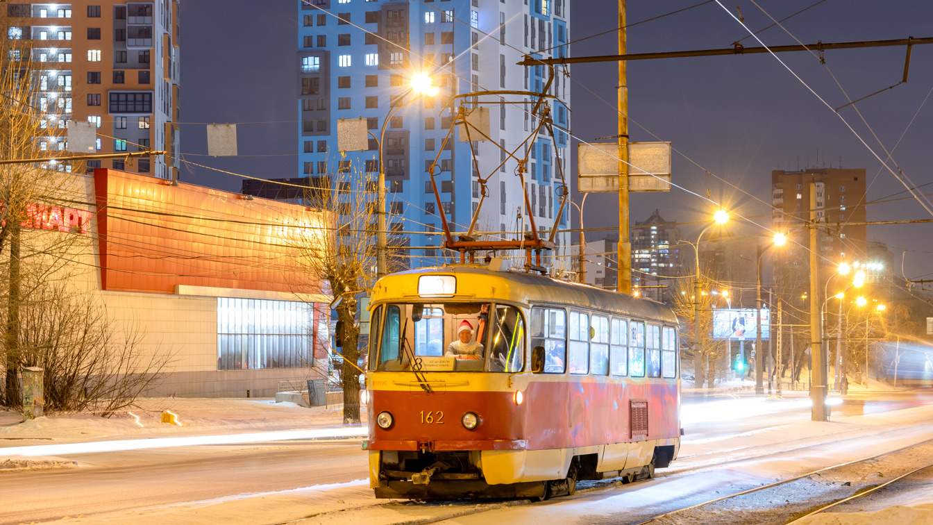 Екатеринбург, Tatra T3SU № 162