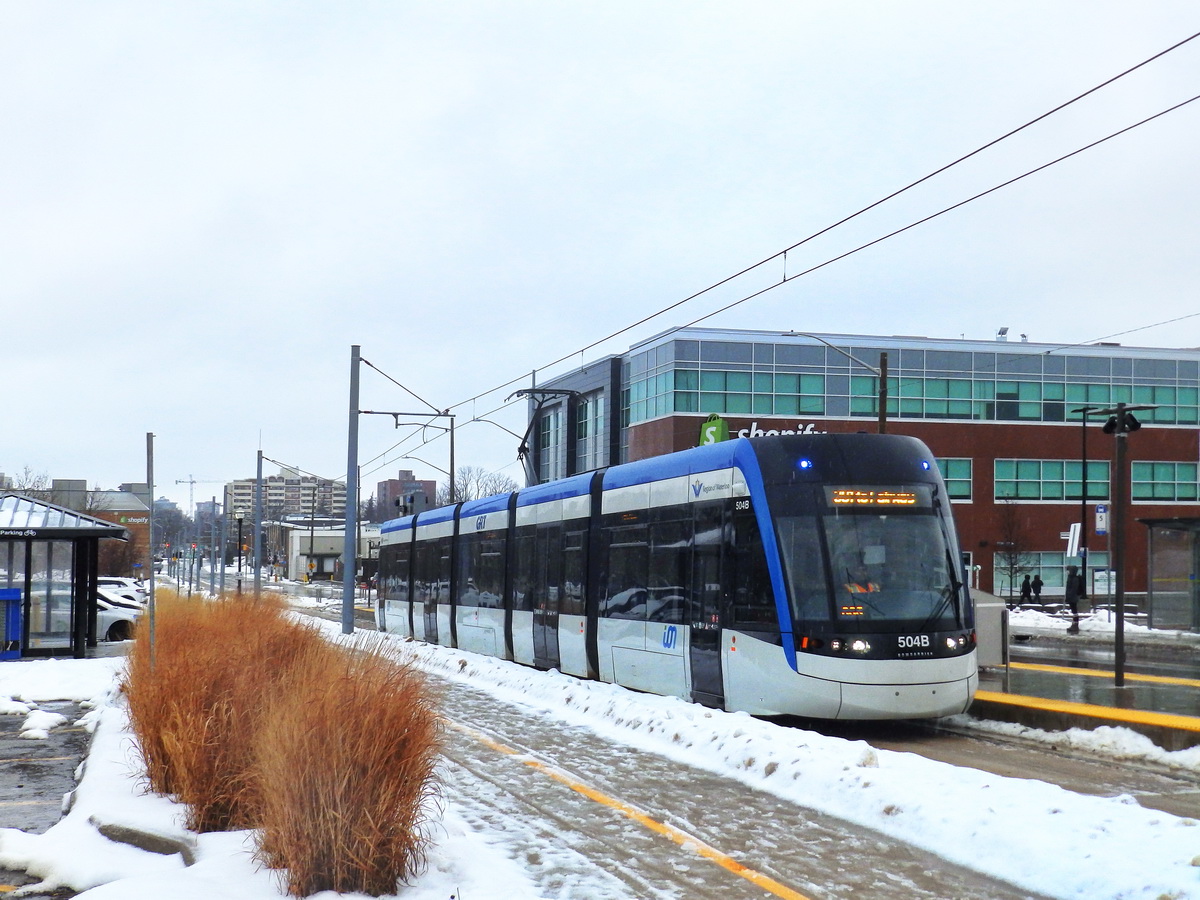 Уотерлу - Китченер, Bombardier Flexity Freedom № 504 Уотерлу - Китченер, Bombardier Flexity Freedom № 504
