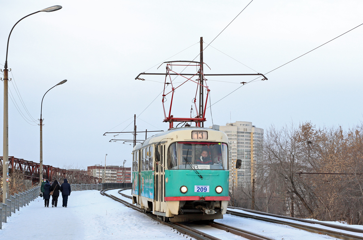 Екатеринбург, Tatra T3SU № 209