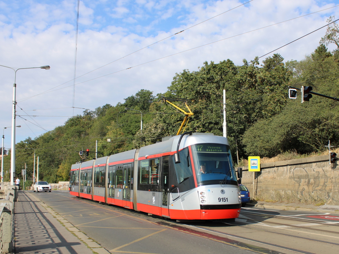 Прага, Škoda 14T Elektra № 9151
