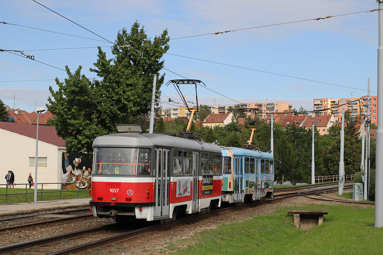 Брно, Tatra T3R.PV № 1657