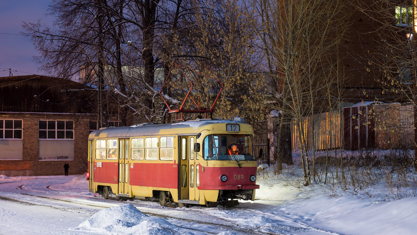 Екатеринбург, Tatra T3SU (двухдверная) № 089