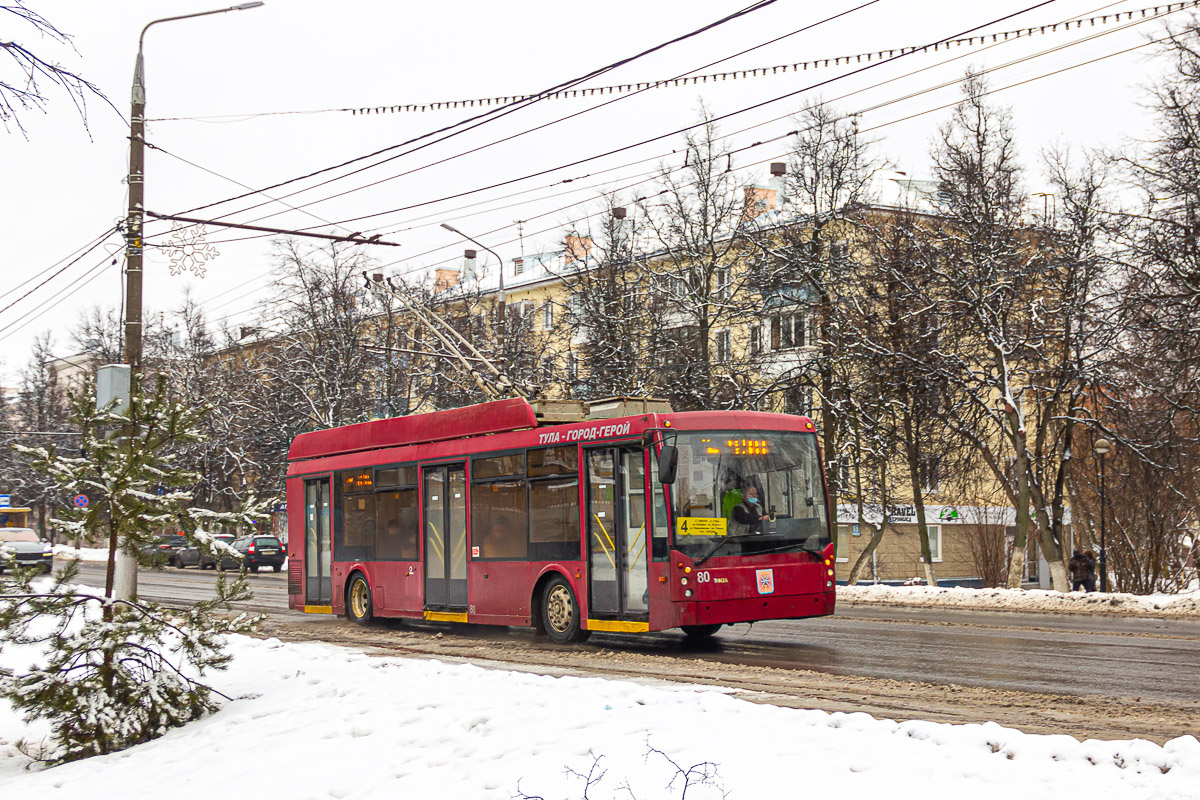Тула, Тролза-5265.00 «Мегаполис» № 80 Тула, Тролза-5265.00 «Мегаполис» № 80