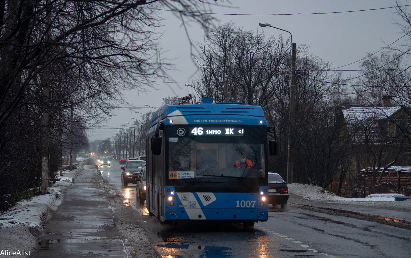 Санкт-Петербург, Тролза-5265.08 «Мегаполис» № 1007