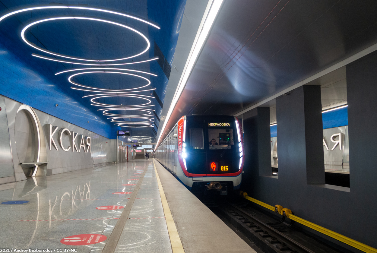 Москва, 81-765.4 «Москва-2019» № 65336; Москва — Метрополитен — [15] Некрасовская линия