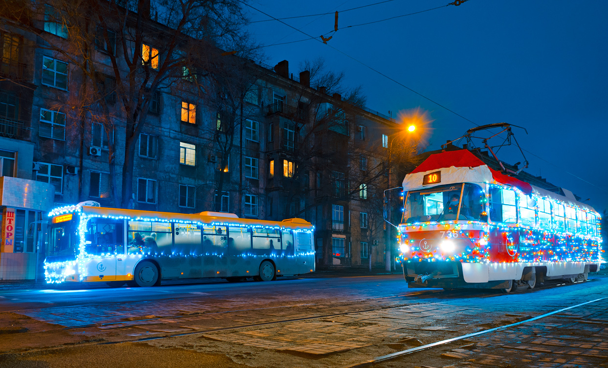 Мариуполь, Tatra T3A № 736