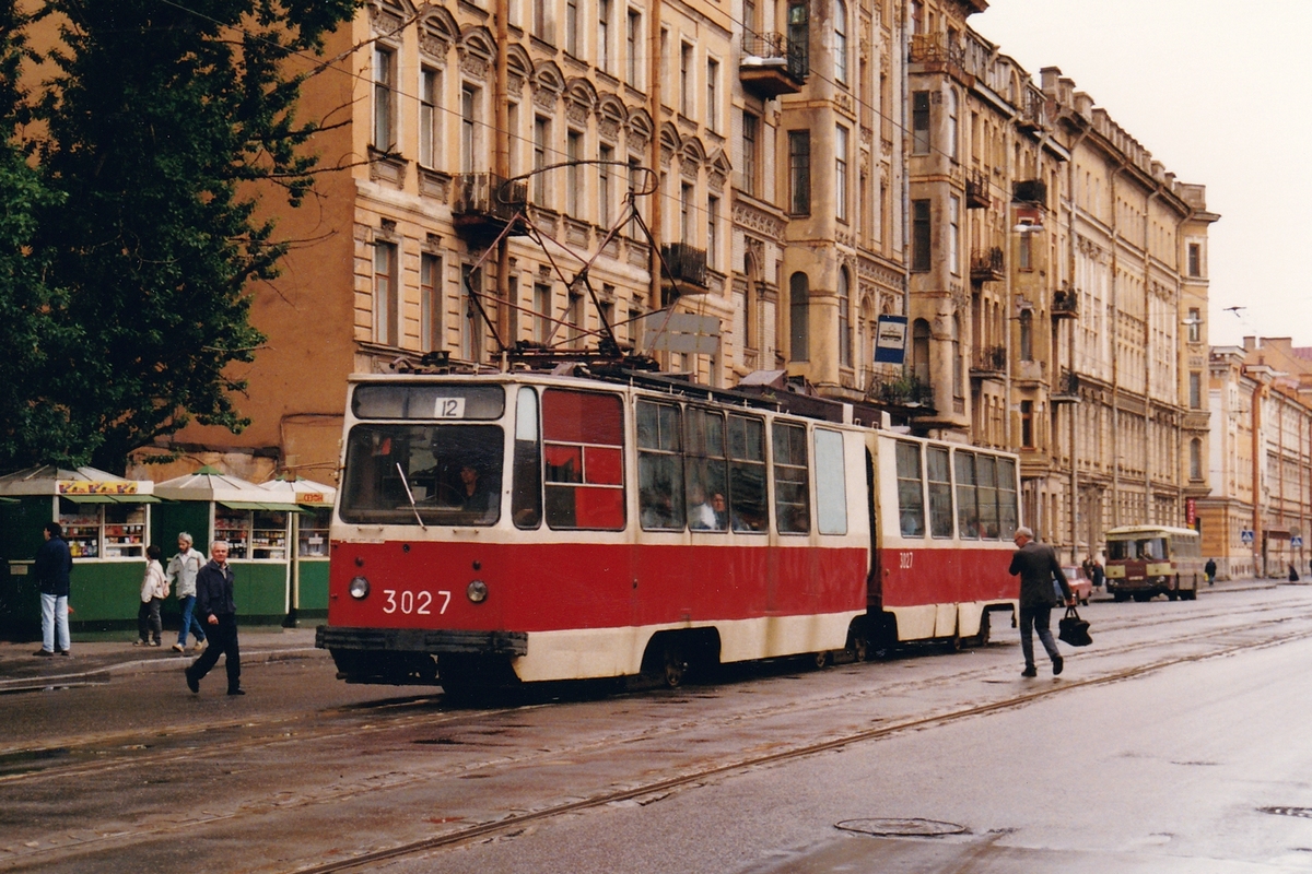 Санкт Петербург, ЛВС-86К № 3027