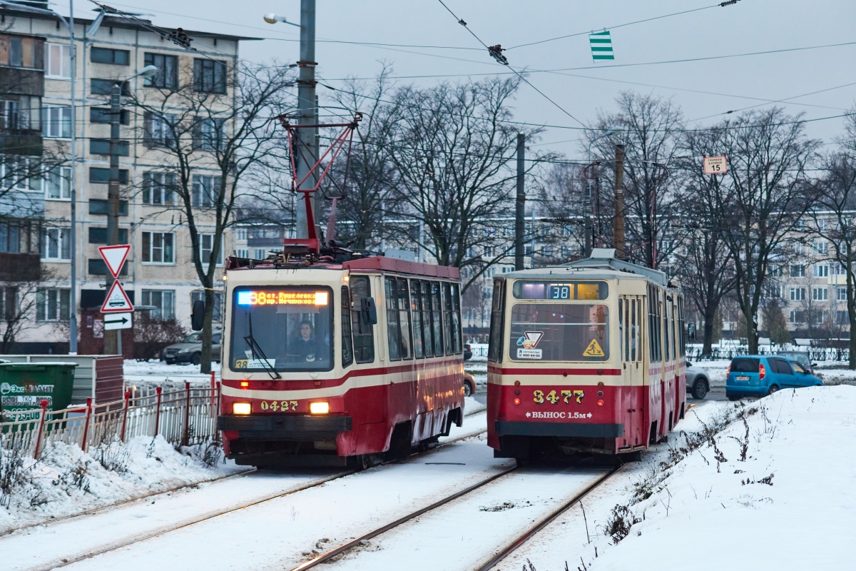 聖彼德斯堡, 71-134K (LM-99K) # 0427; 聖彼德斯堡, LVS-86K # 3477