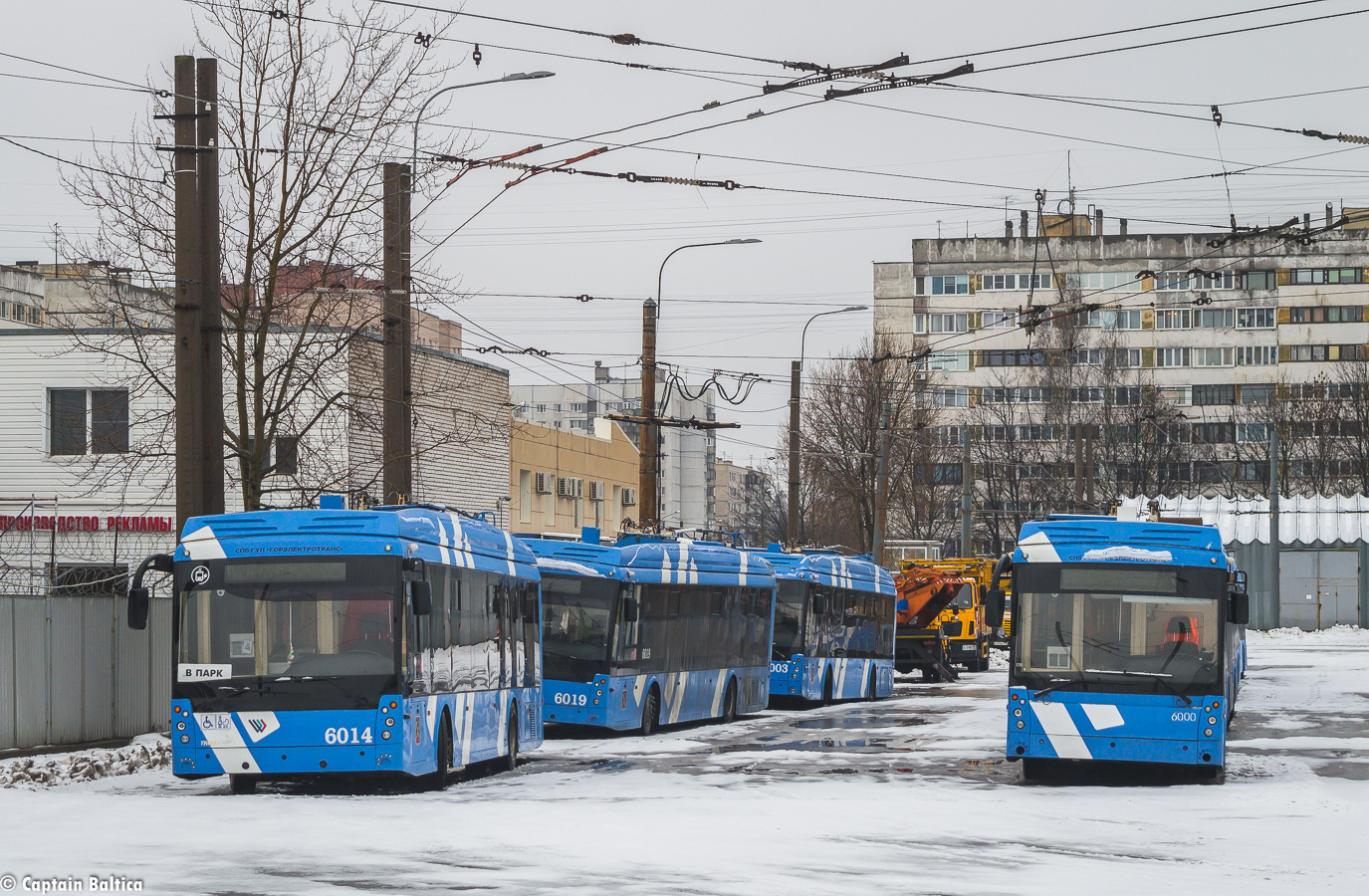 Санкт-Петербург, Тролза-5265.02 «Мегаполис» № 6000; Санкт-Петербург, Тролза-5265.08 «Мегаполис» № 6014