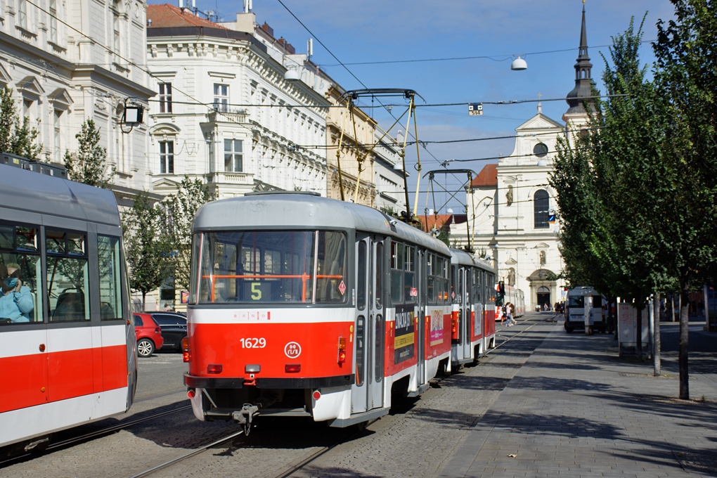Брно, Tatra T3P № 1629