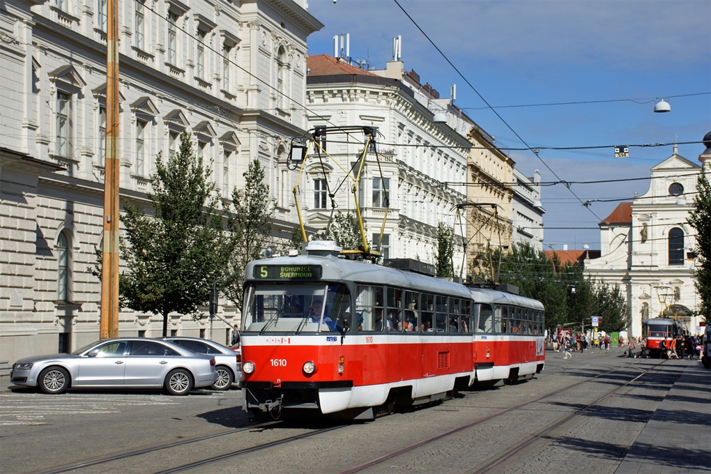 Брно, Tatra T3G № 1610
