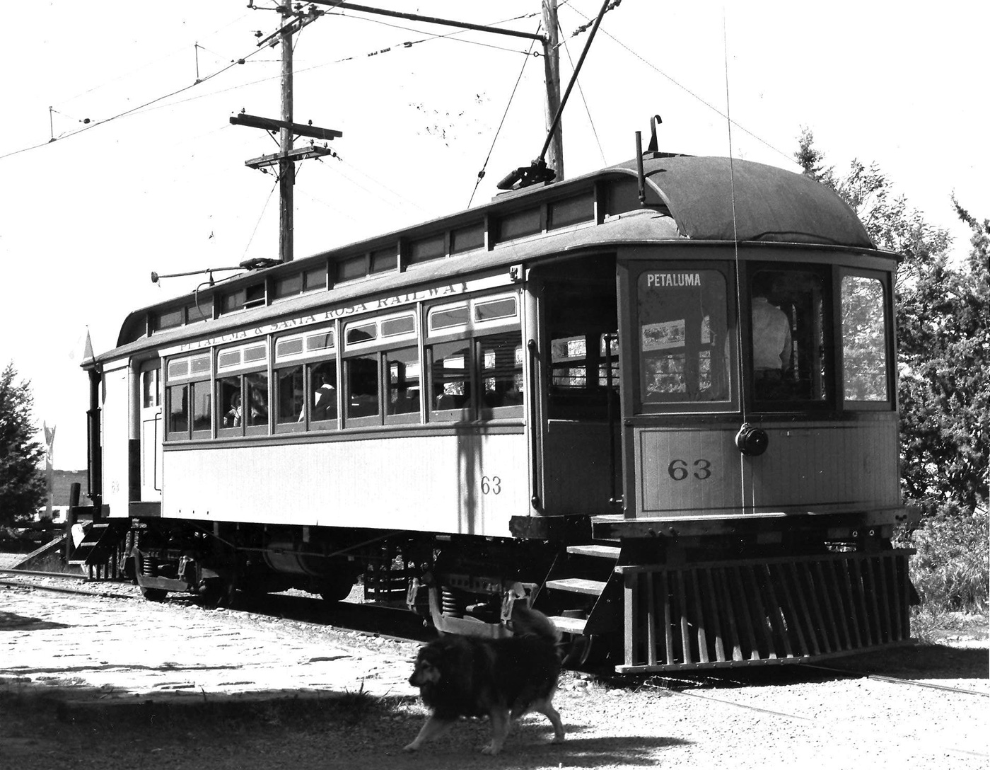 Suisun City, Holman interurban motor car № 63