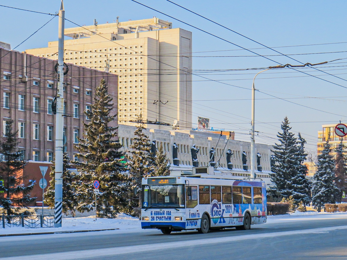 Омск, Тролза-5275.03 «Оптима» № 60 Омск, Тролза-5275.03 «Оптима» № 60