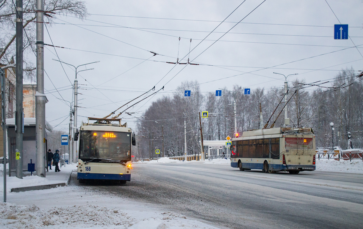 Березники, Тролза-5265.00 «Мегаполис» № 168; Березники, Тролза-5265.00 «Мегаполис» № 169