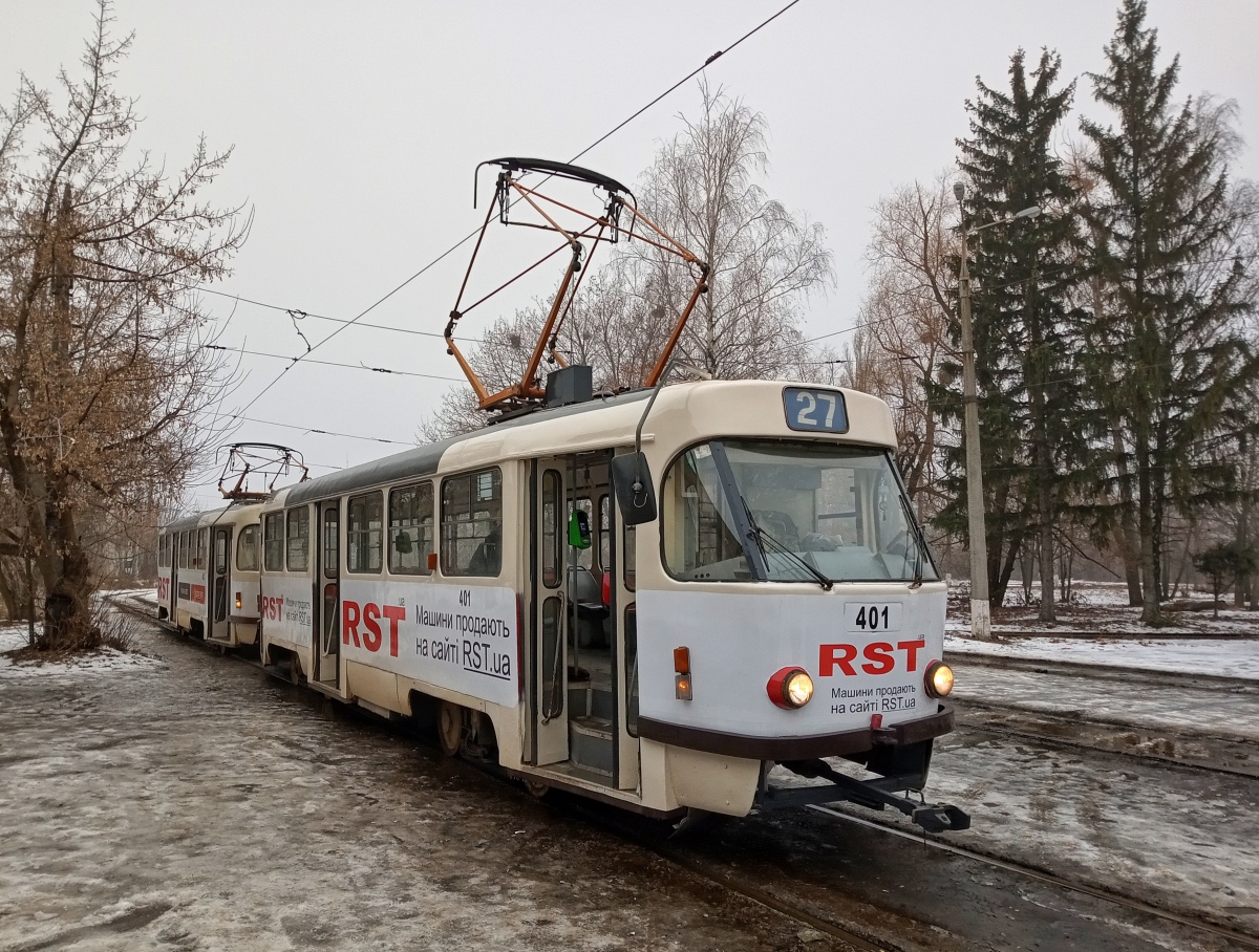 Харьков, Tatra T3SUCS № 401