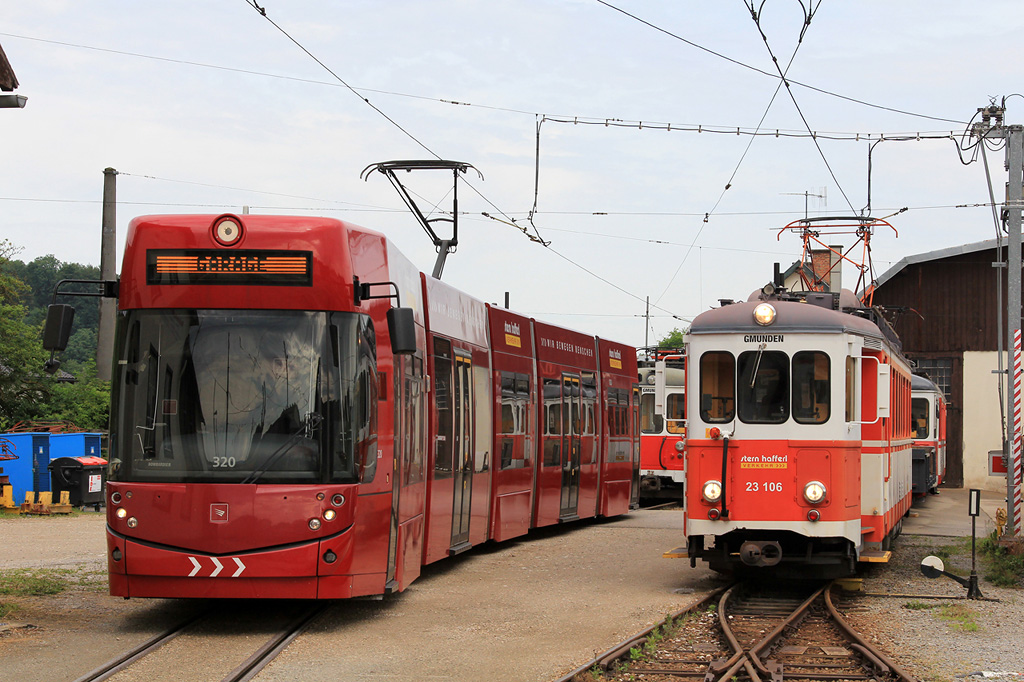 Гмунден – Форхдорф – Ламбах, Bombardier Flexity Outlook № 320