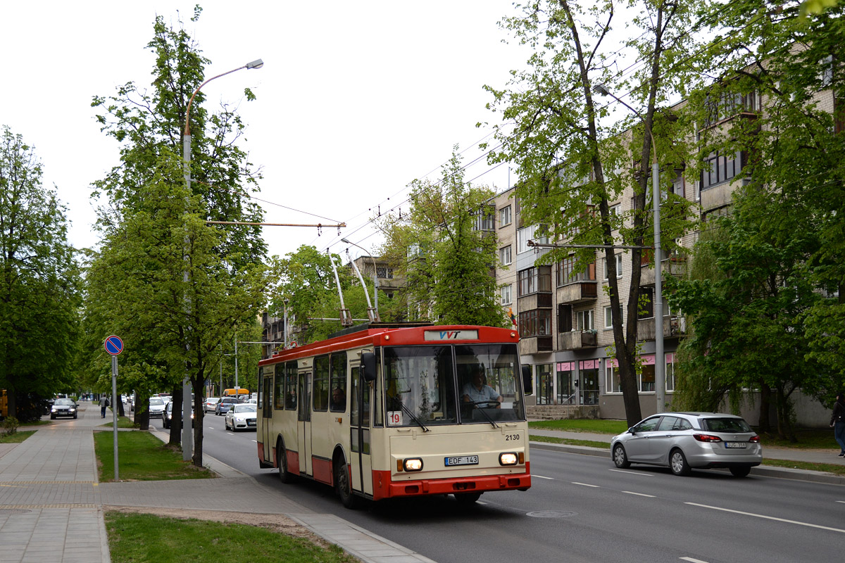 Вильнюс, Škoda 14Tr11/6 № 2130