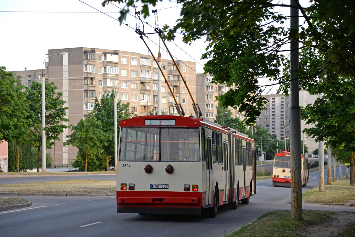 Vilnius, Škoda 15Tr03/6 Br. 2604