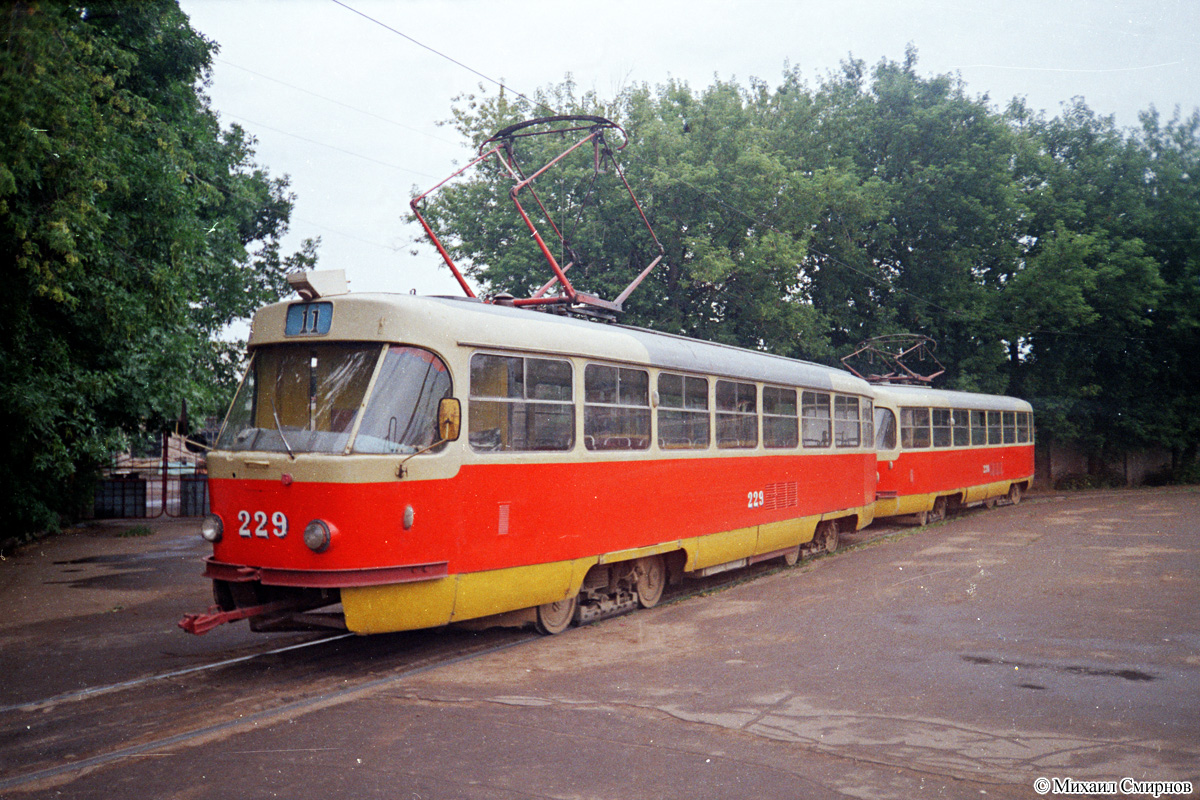 Тверь, Tatra T3SU № 229; Тверь — Тверской трамвай в начале 2000-х гг. (2002 — 2006 гг.)