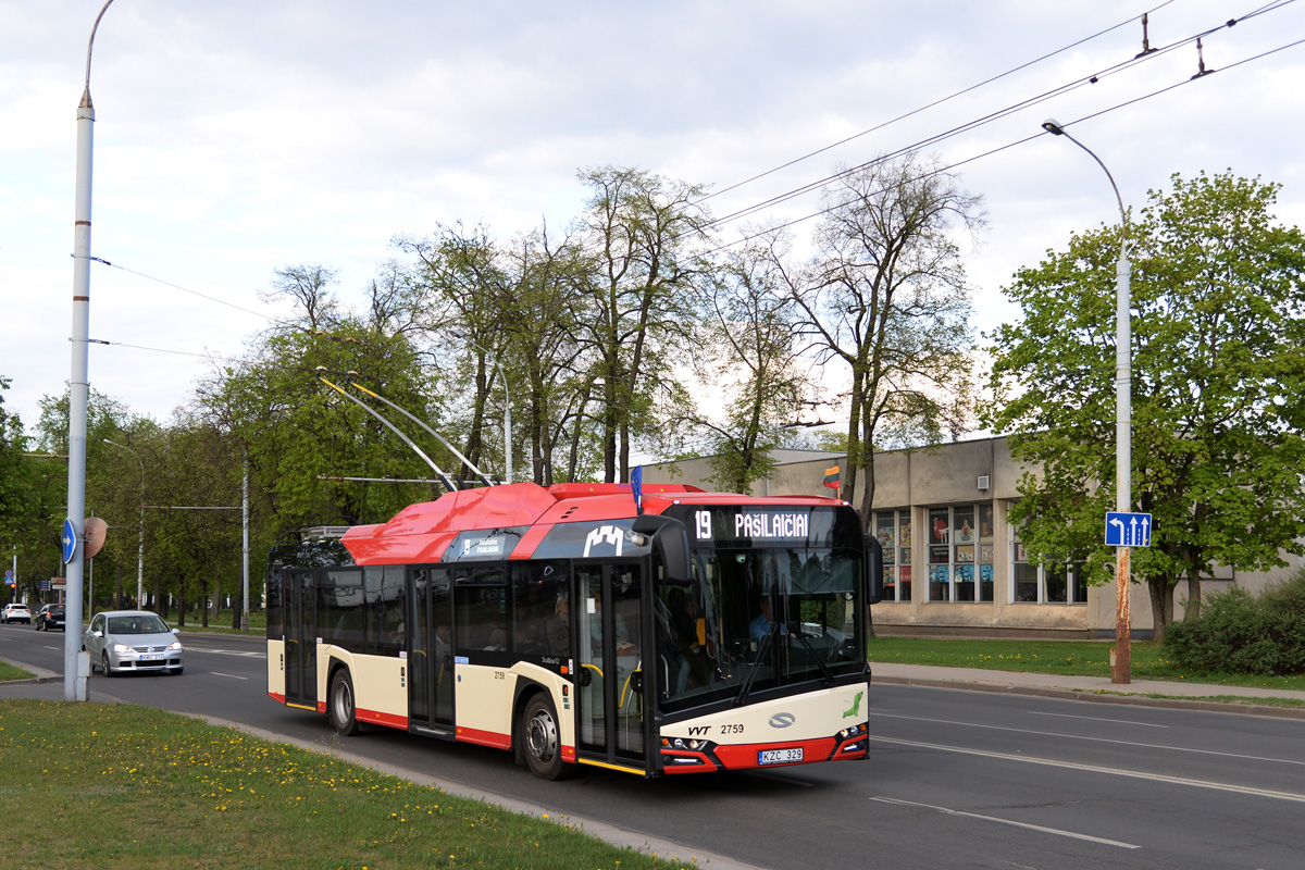 Вильнюс, Solaris Trollino IV 12 Škoda № 2759