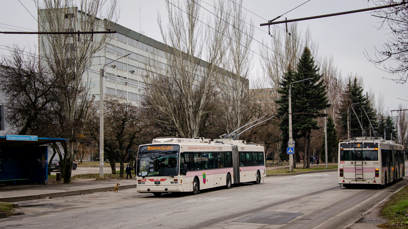Запорожье, Van Hool AG 300T № 226
