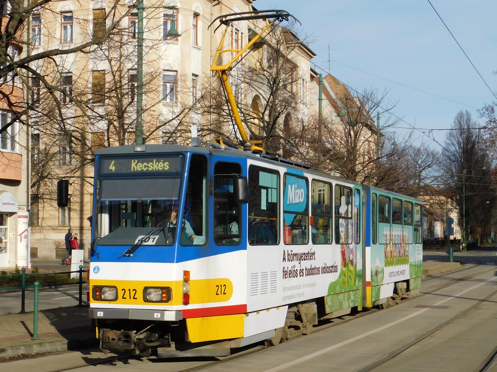 Сегед, Tatra KT4DMC № 212