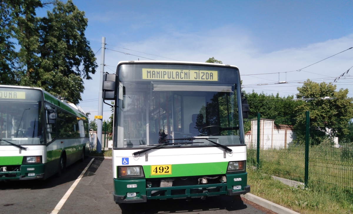 Пльзень, Škoda 21TrACI № 492; Пльзень — Празднование 120-летия общественного транспорта в Пльзене