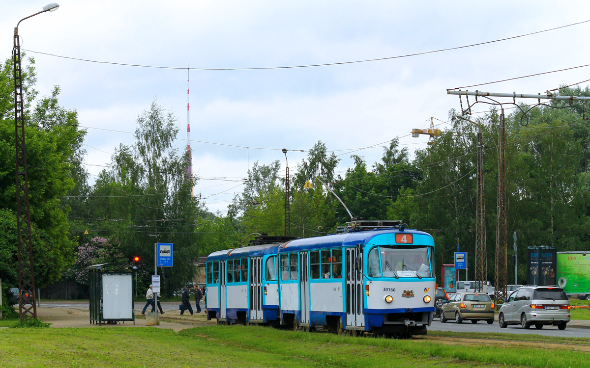 Рига, Tatra T3A № 30166