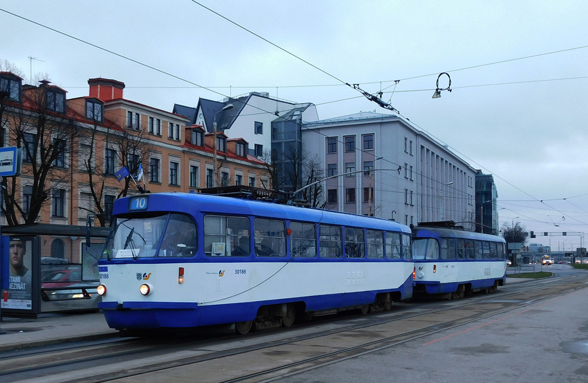 Рига, Tatra T3A № 30188
