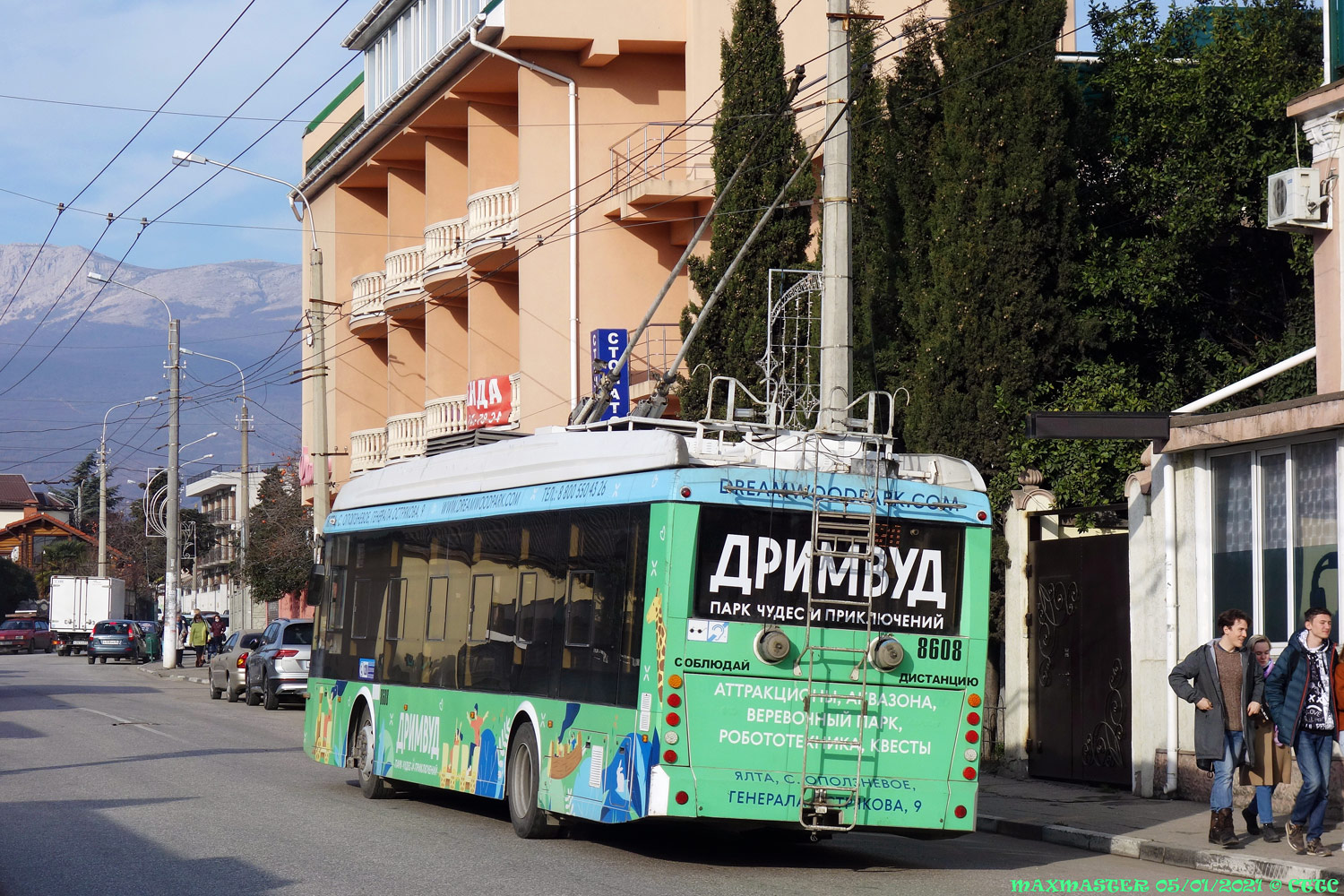 Krimski trolejbus, Trolza-5265.05 “Megapolis” č. 8608
