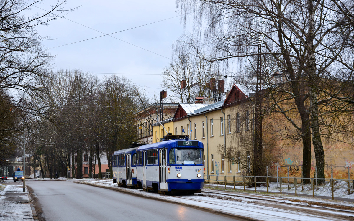 Рига, Tatra T3A № 30917