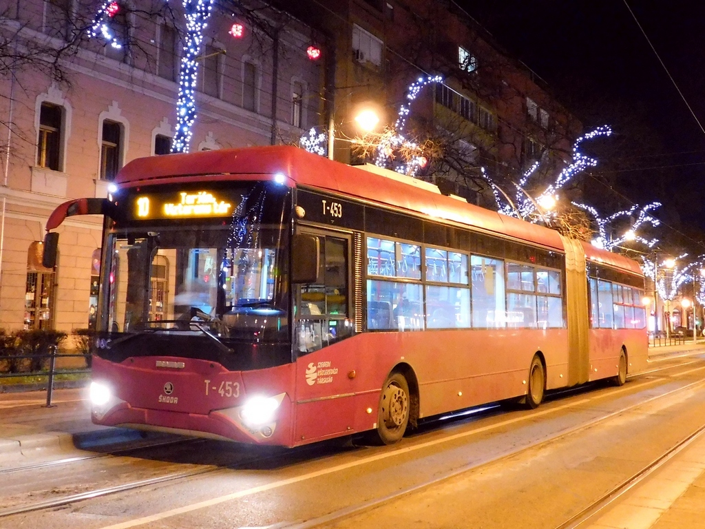 Сегед, Ikarus-Škoda Tr187.2 № T-453