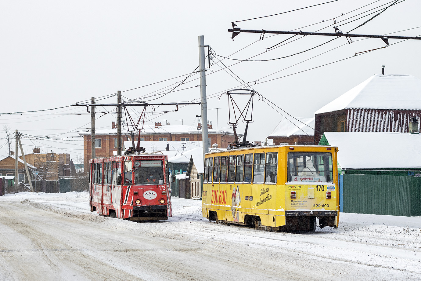 Irkutsk, 71-605 (KTM-5M3) Br. 172; Irkutsk, 71-605 (KTM-5M3) Br. 170