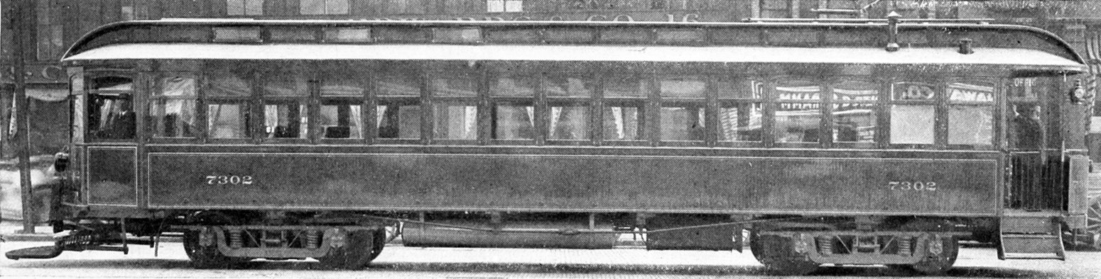 Detroit, Cincinnati interurban motor car č. 7302