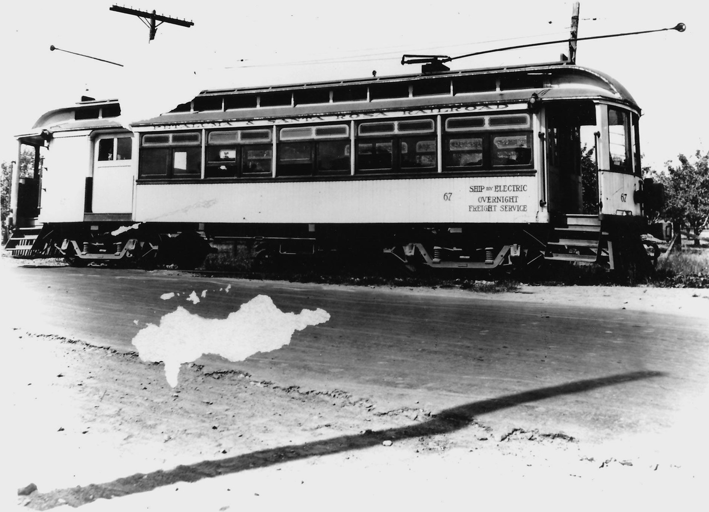 San Francisco Bay Area, Holman interurban motor car Br. 67 San Francisco Bay Area, Holman interurban motor car Br. 67