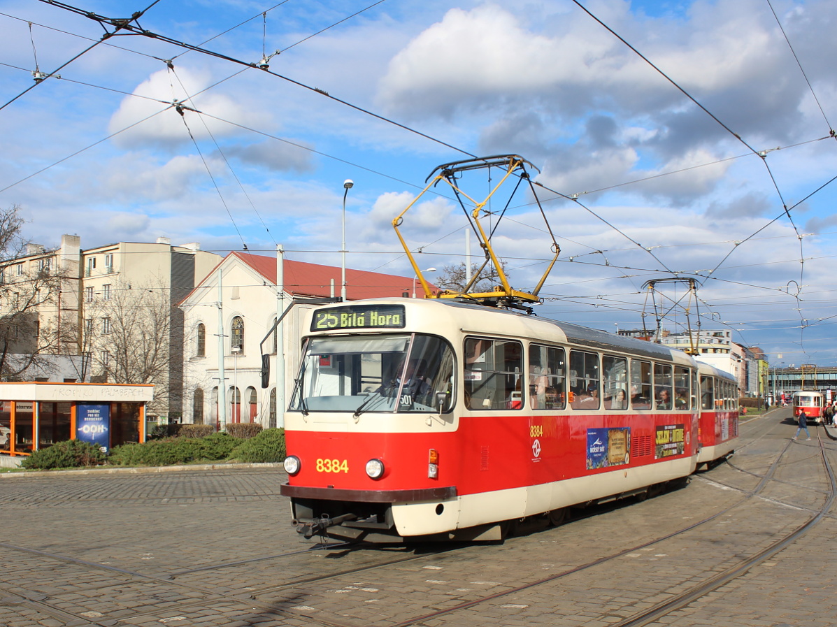 Прага, Tatra T3R.P № 8384