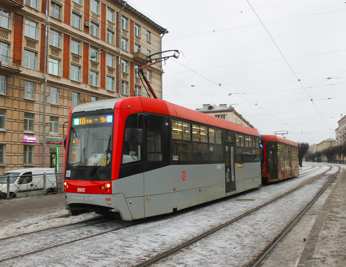 Санкт-Петербург, ЛМ-68М3 № 3502