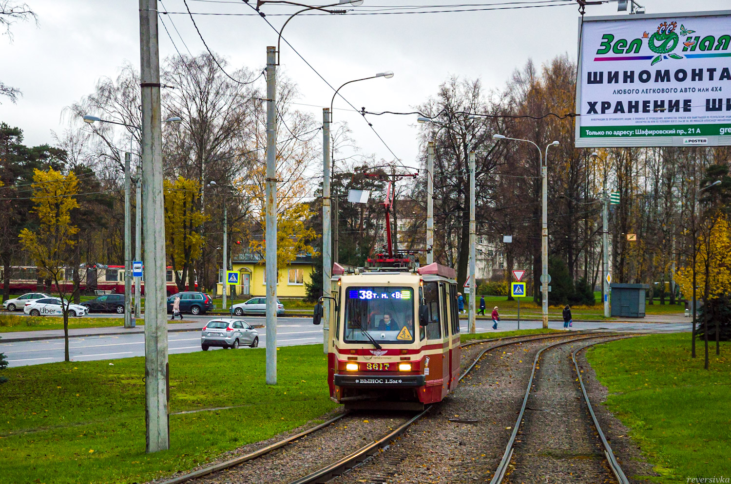 Санкт-Петербург, ТС-77 № 3617