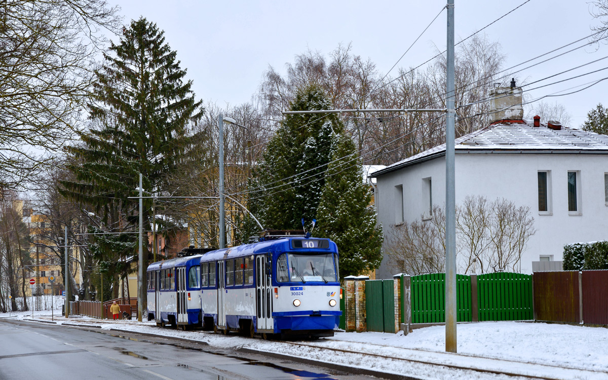 Рига, Tatra T3A № 30024