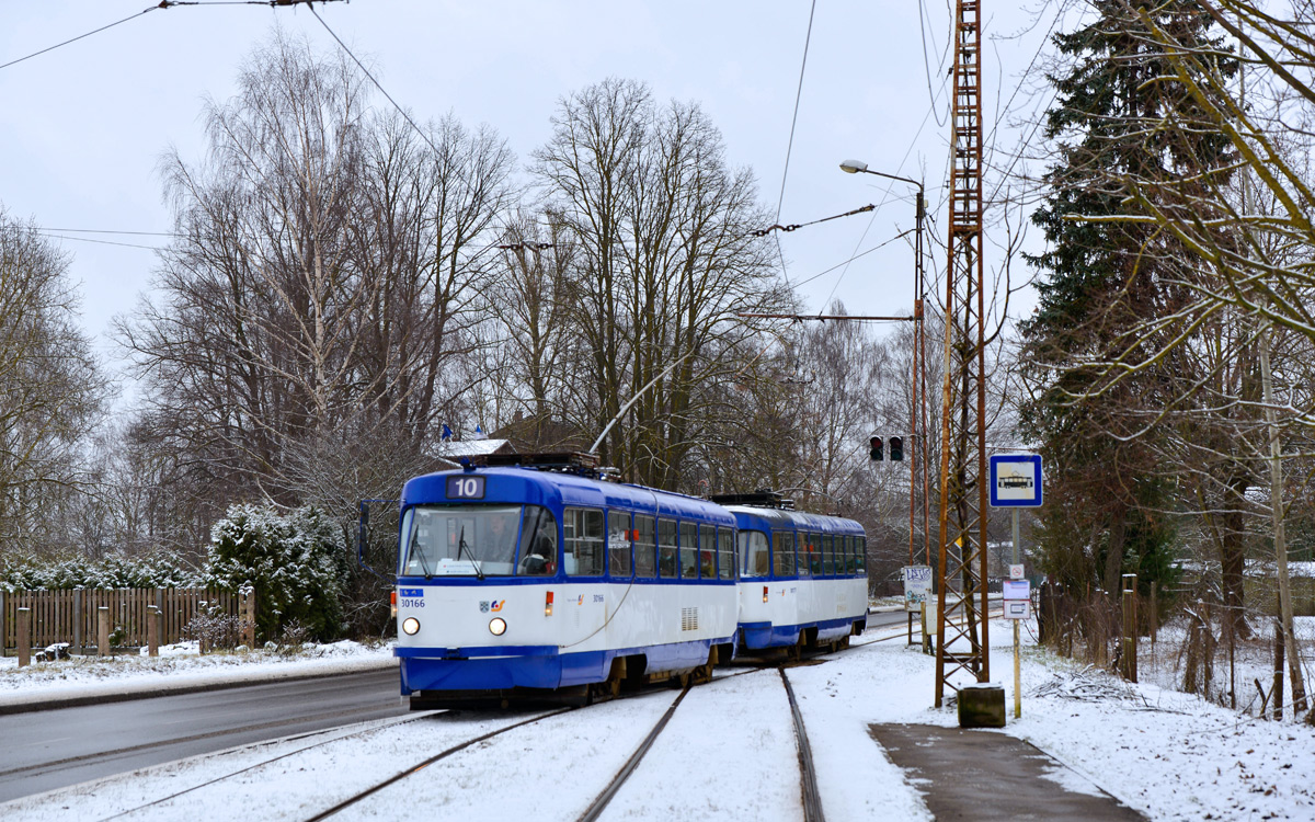 Рига, Tatra T3A № 30166