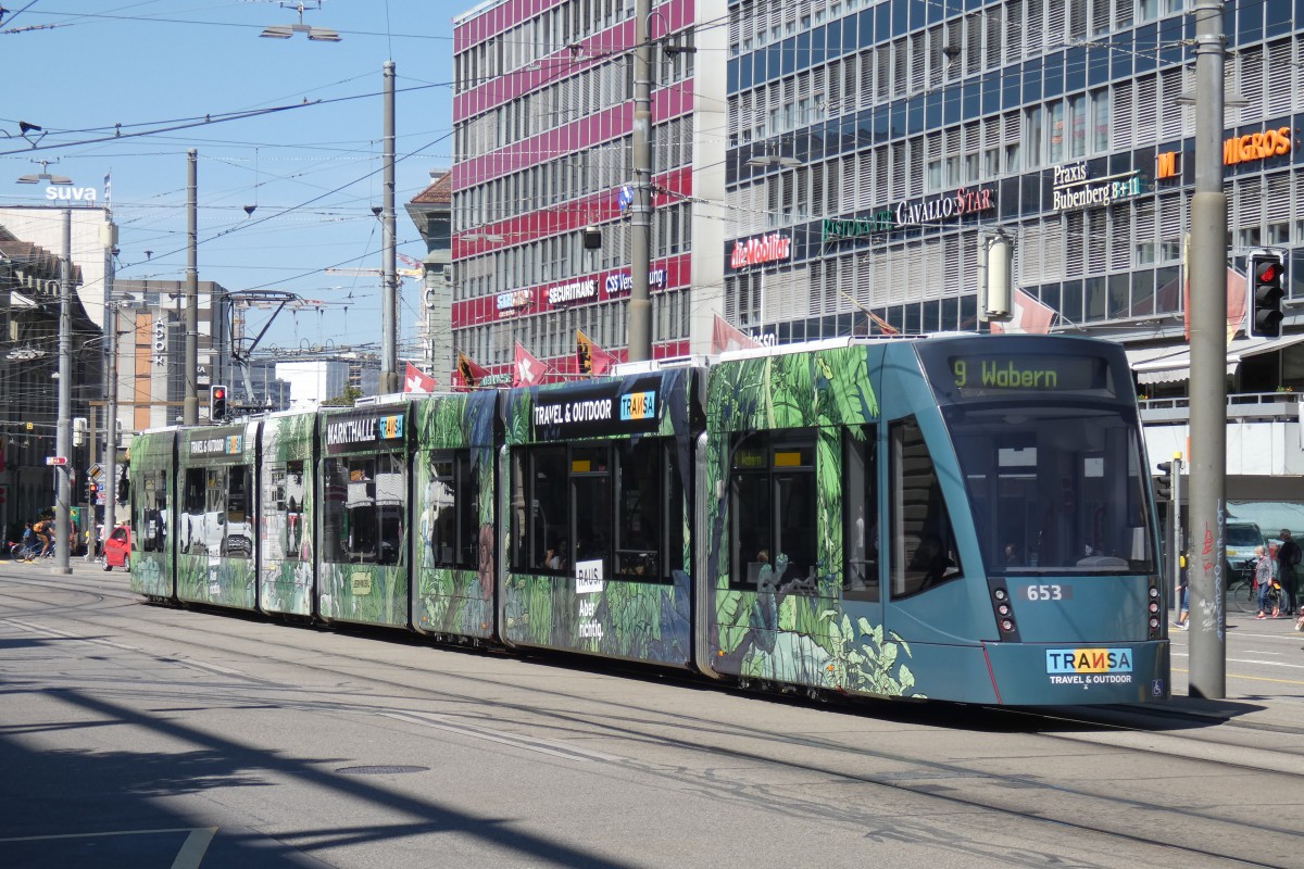 Берн, Siemens Combino XL № 653