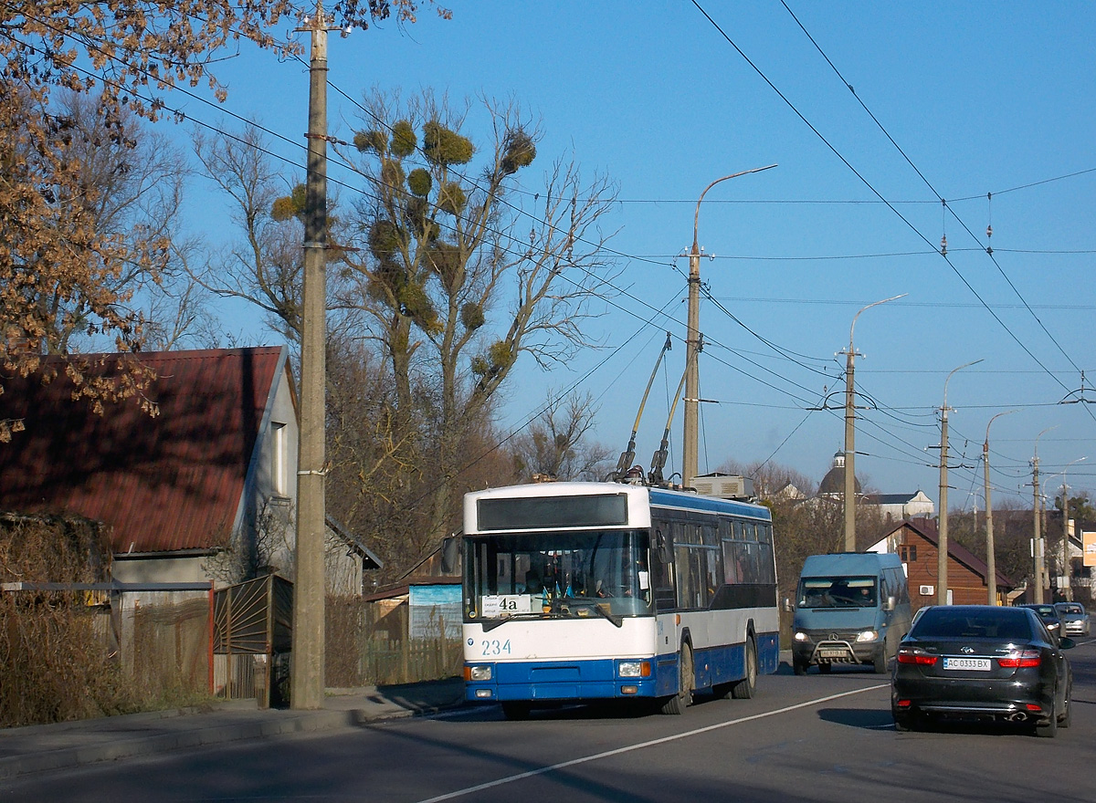 Луцк, Jelcz/PNTKM M121E № 234 Луцк, Jelcz/PNTKM M121E № 234