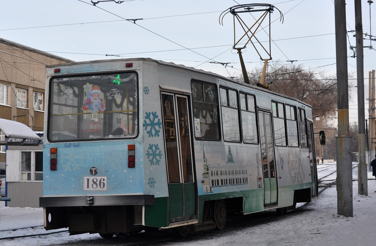 Омск, 71-605ЭП № 186