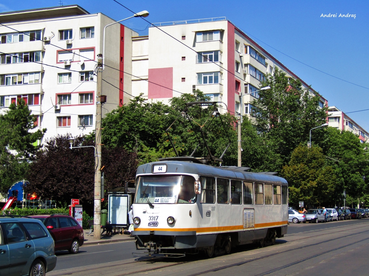 Бухарест - Илфов, Tatra T4R № 3317