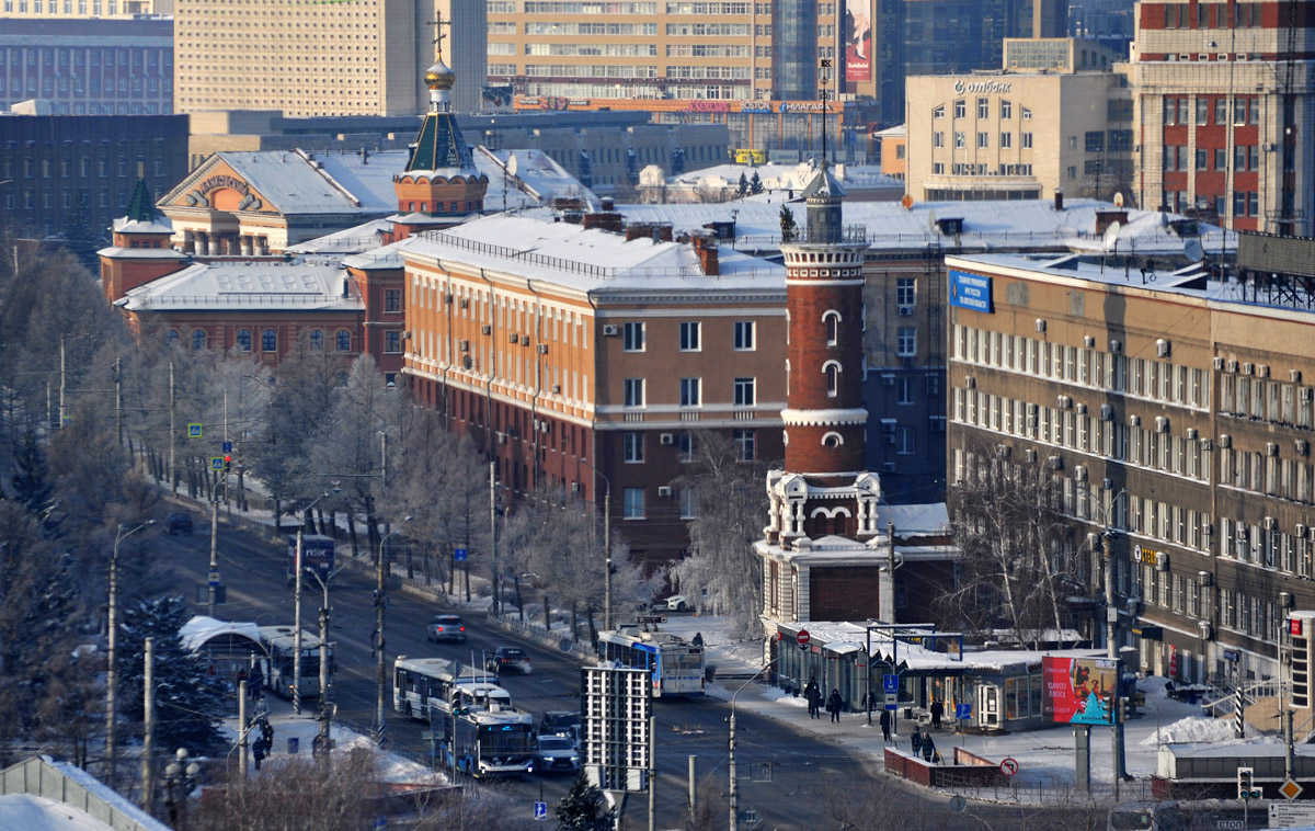 Омск — Троллейбусные линии — Правый Берег Иртыша Омск — Троллейбусные линии — Правый Берег Иртыша