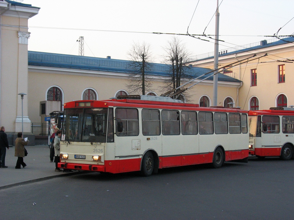Вильнюс, Škoda 14Tr13/6 № 2626